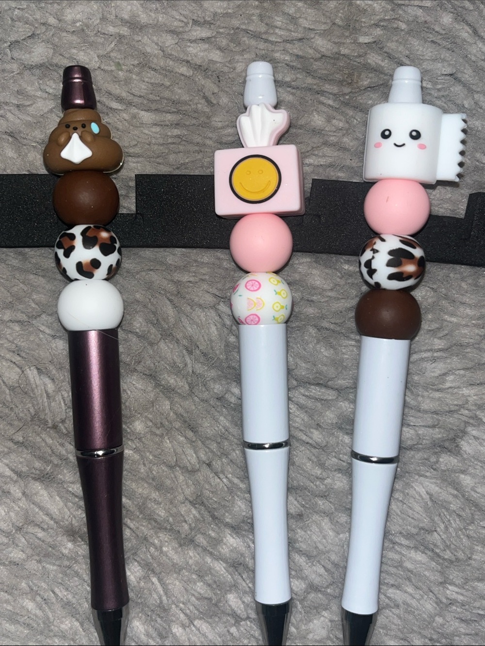 Cute Novelty Pen Trio “Poo, Poo paper and Tissue” Perfect Gag Gift Ideas 54